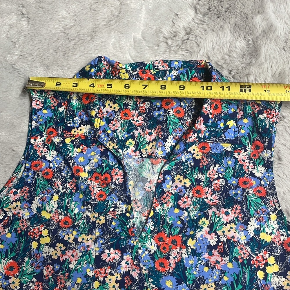 Lands' End Multicolor Floral Dress. NWOT - Picture 5 of 8